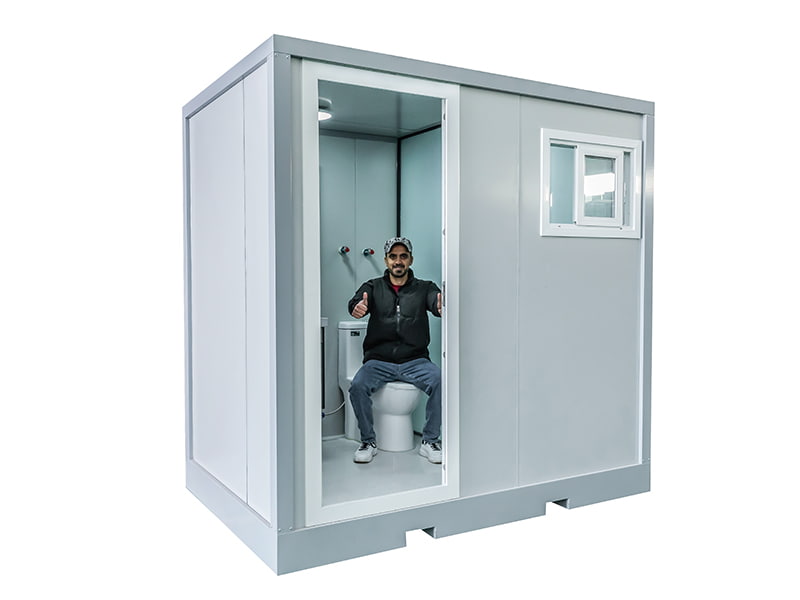 Toaletă portabilă în aer liber XL pentru o singură persoană