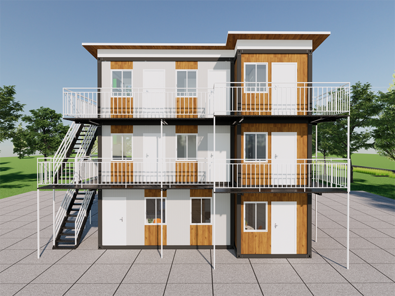 Casa de containere auto-construită și asamblată rapid din Malaezia